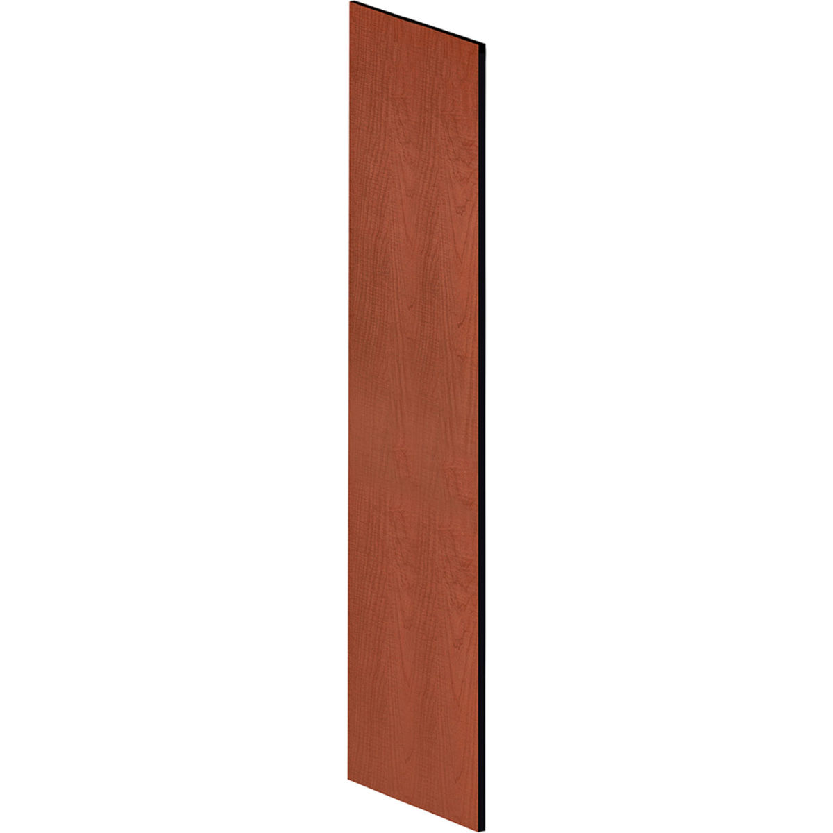 B2177329 22238 Side Panel for 24 in. Extra Wide Designer Wood Locker with Sloping Hood, Cherry
