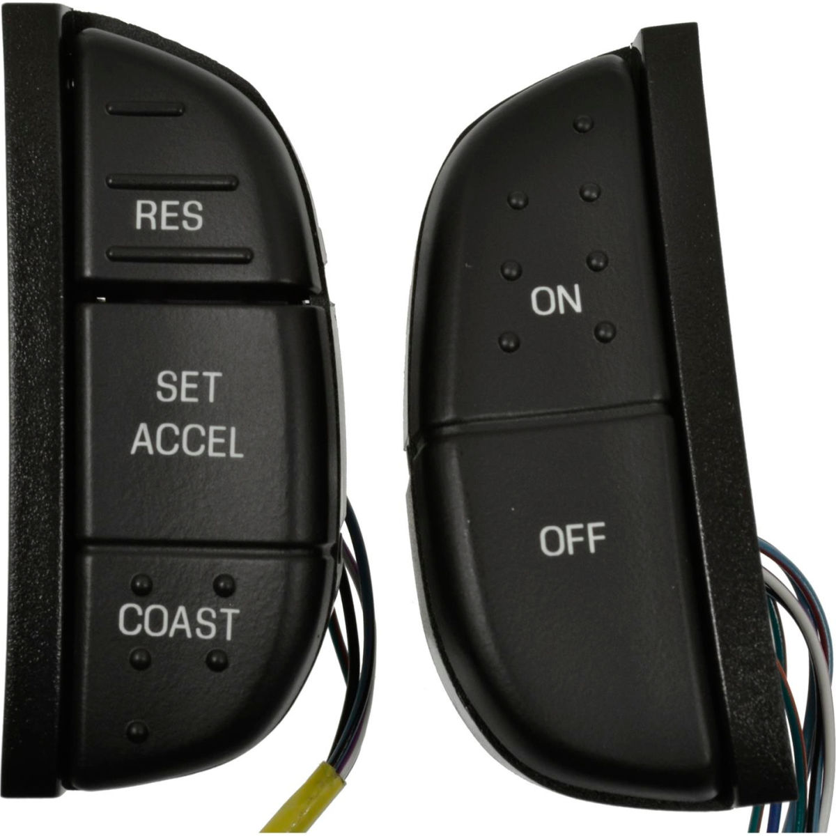 B2479152 CCA1280 Black & Red Cruise Control Switch for 2003-2009 Ford E-150