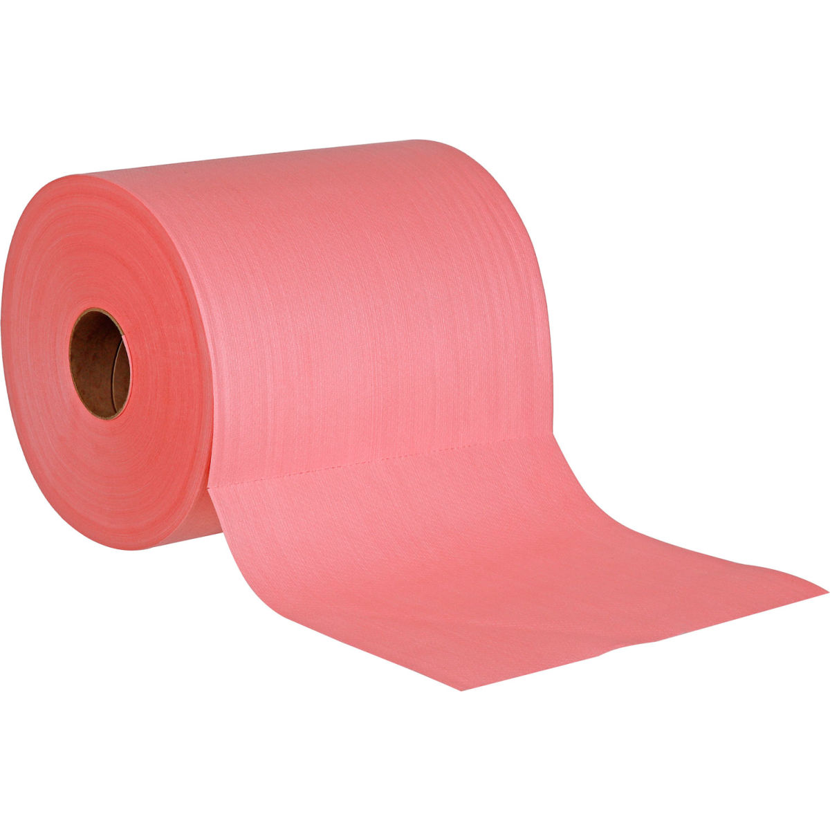 Global Industrial Quick Rags Heavy Duty Jumbo Roll, Red - 475 Sheets per Roll, 1 Roll per Case