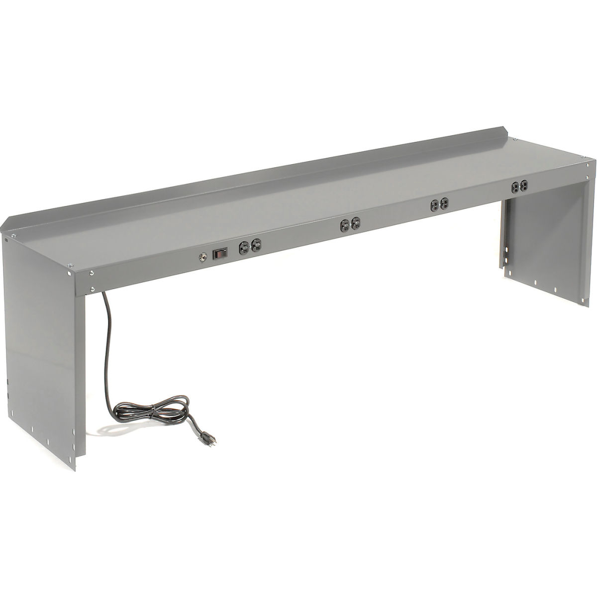 Workbench Power Riser - Gray - 60 x 15 x 18 in.