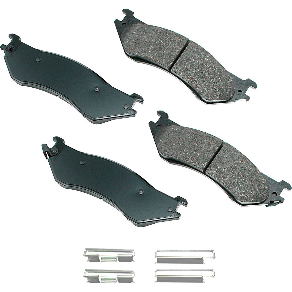 B2380600 AKACT702 ProAct Ultra Premium Ceramic Disc Brake Pad Kit for 2002-1997 Ford Expedition