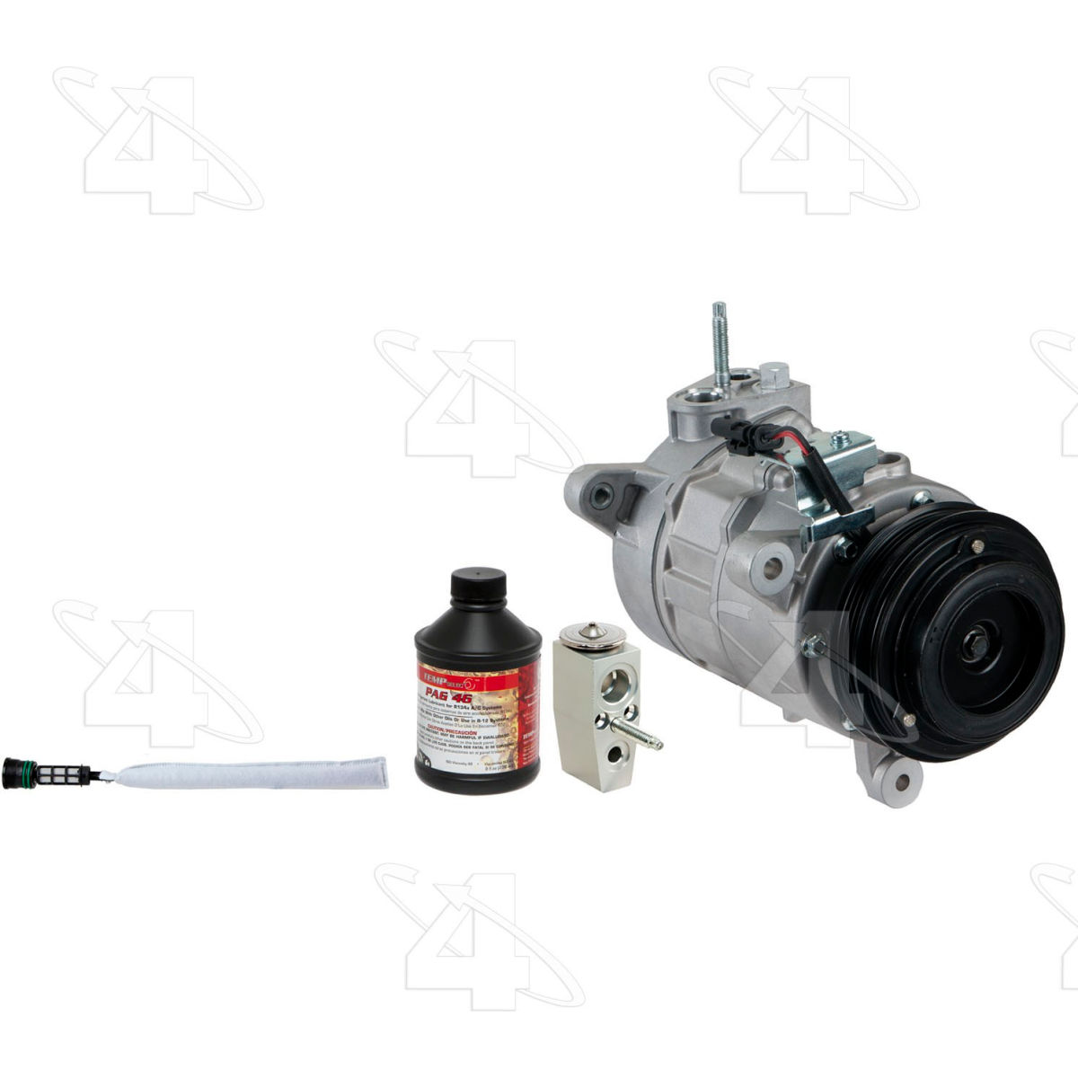 Four Seasons B2468081 9348NK Complete Air Conditioning Kit with New Compressor for 2014-2016 Chevrolet Cheyenne