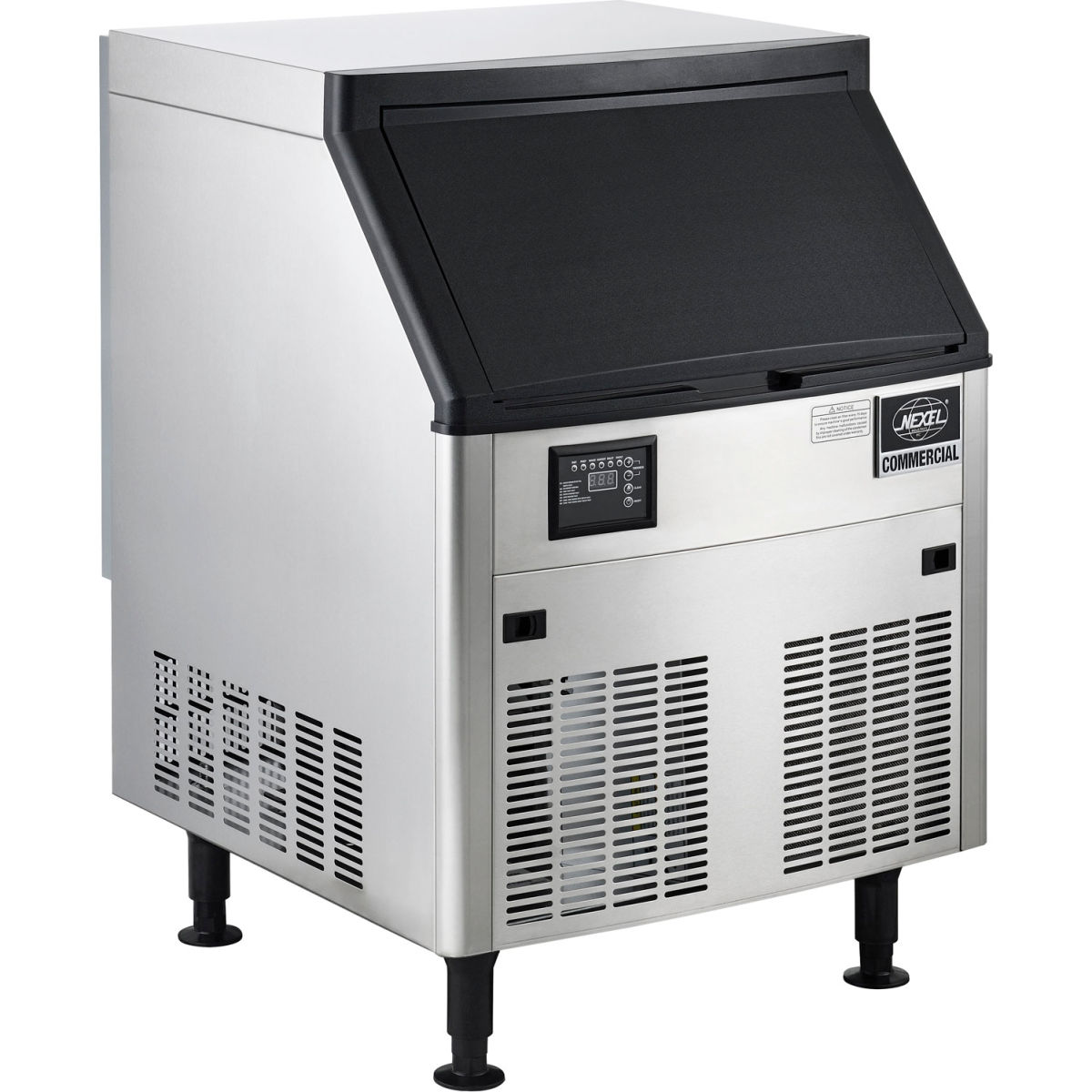 Global Industrial 243029 210 lbs Nexel Self Contained Under Counter Ice Machine with Air Cooled