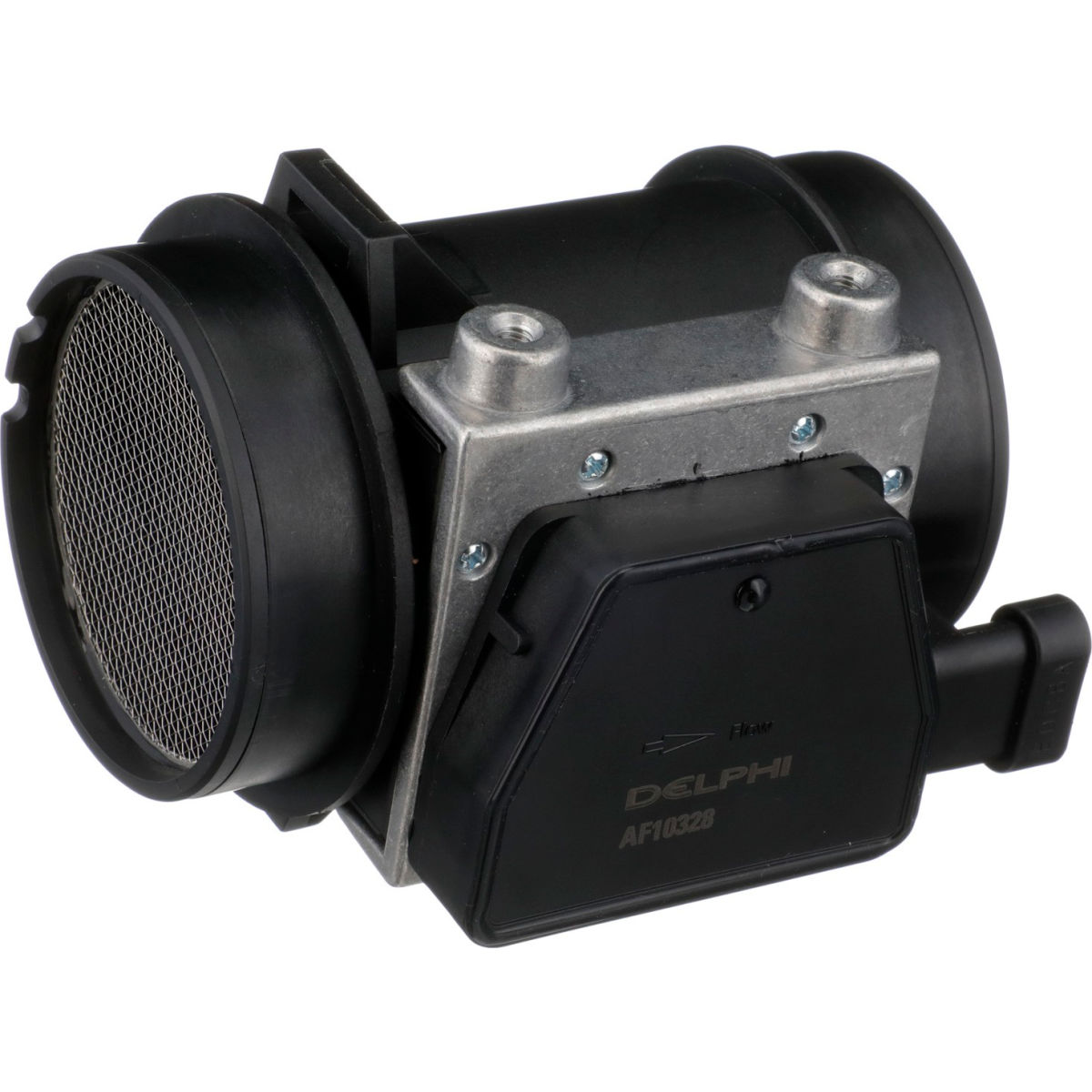 B2514669 AF10328 Black & Silver Mass Air Flow Sensor for 1985-1985 Chevrolet Camaro