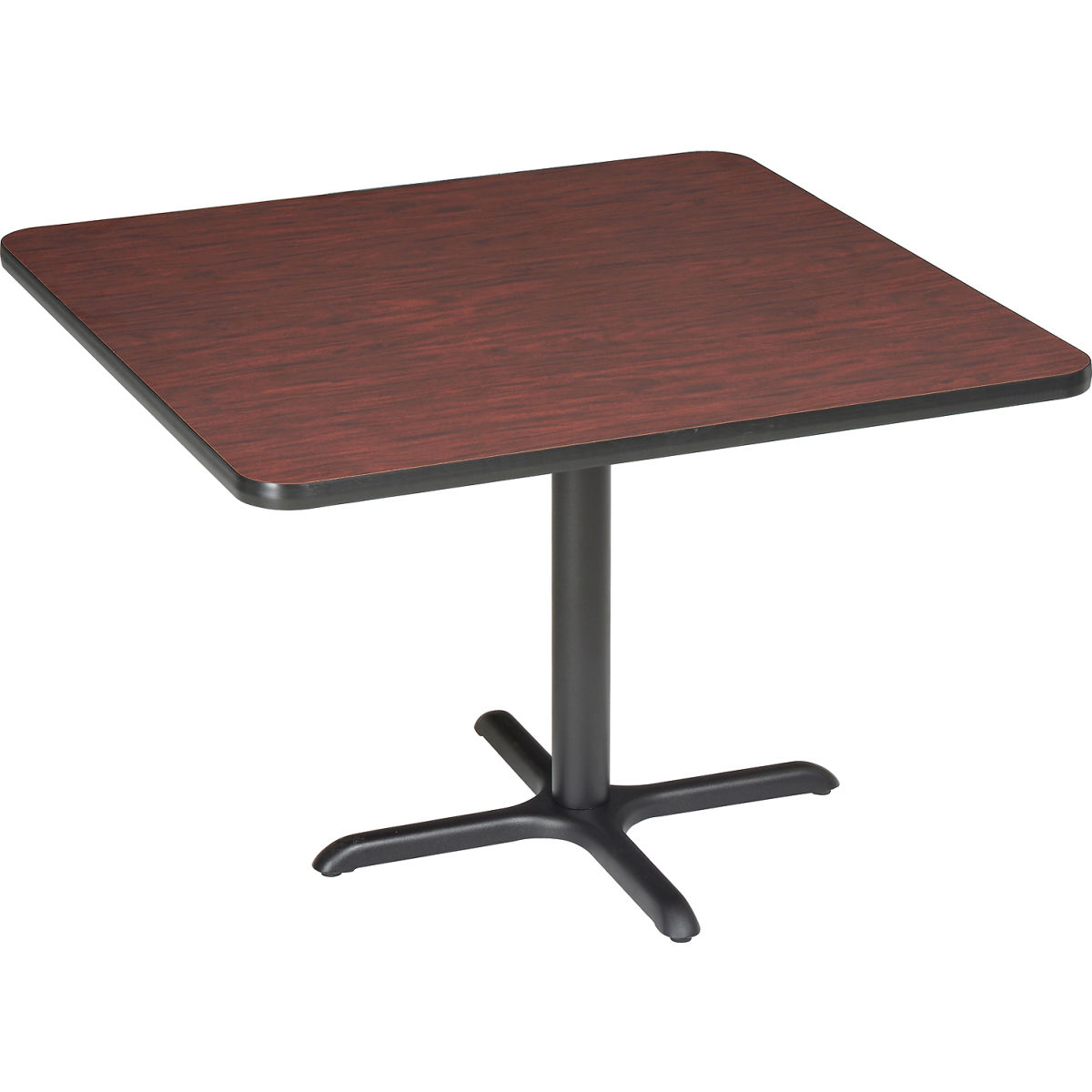 695675MH 42 in. Interion Square Restaurant Table, Mahogany