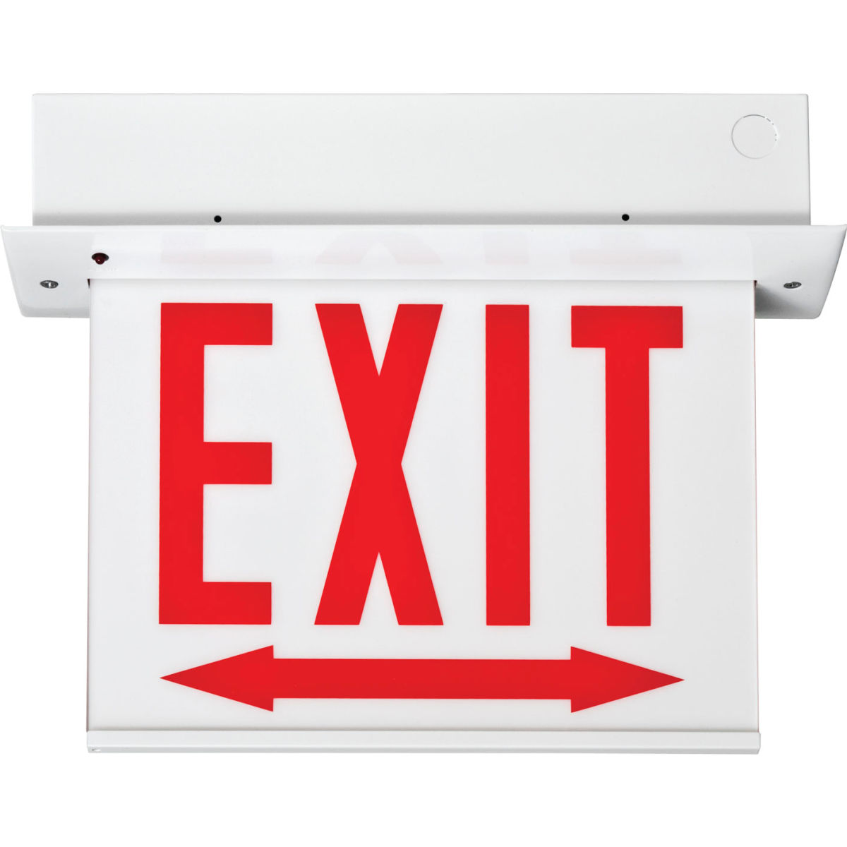 Picture of Acuity Brands B2085129 Lithonia Lighting EDGR 1 R EL M4 - LED Edge-Lit Exit Sign - Red