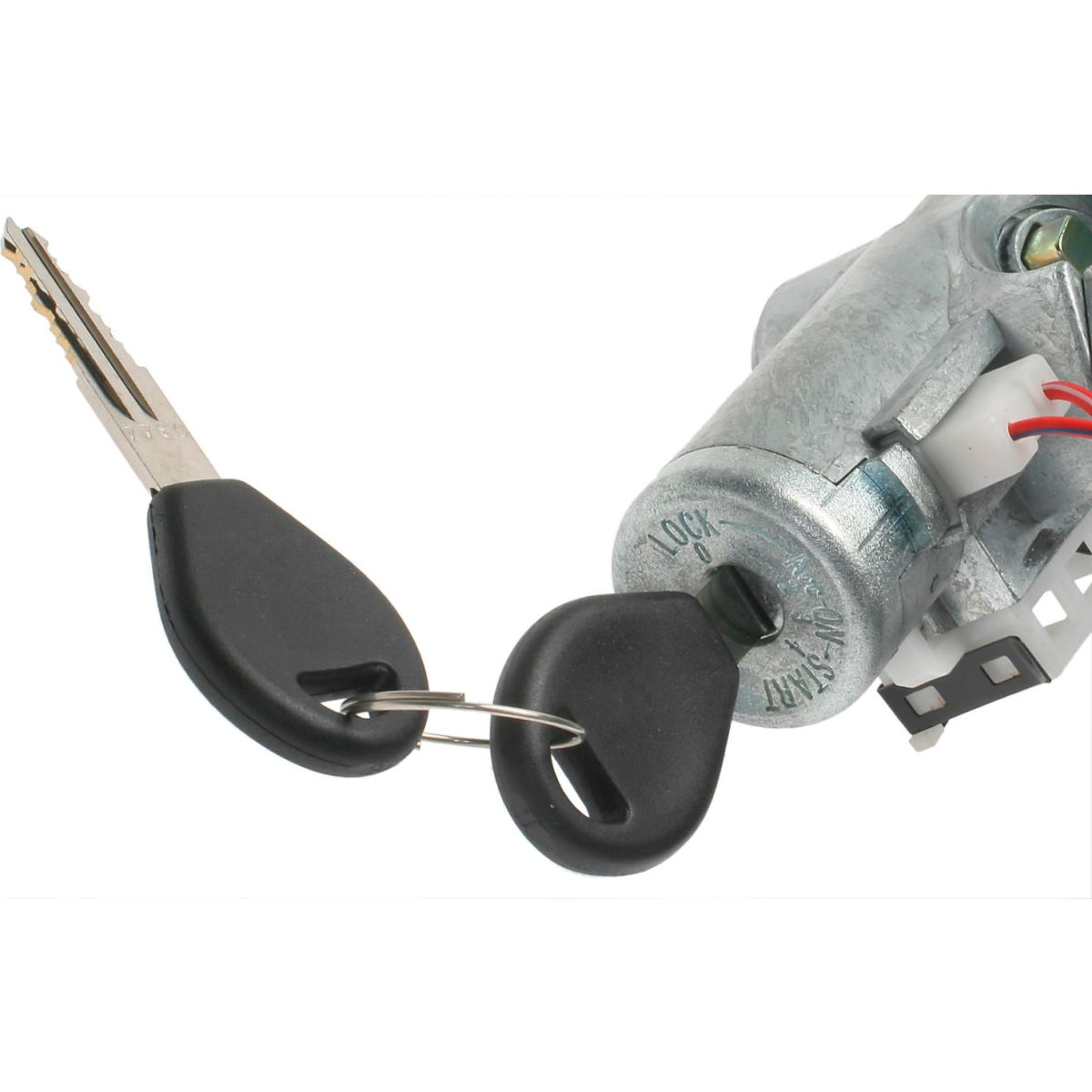 B2510053 Intermotor US-305 Silver & White Ignition Switch with Lock Cylinder for 2006-2010 Toyota Sienna