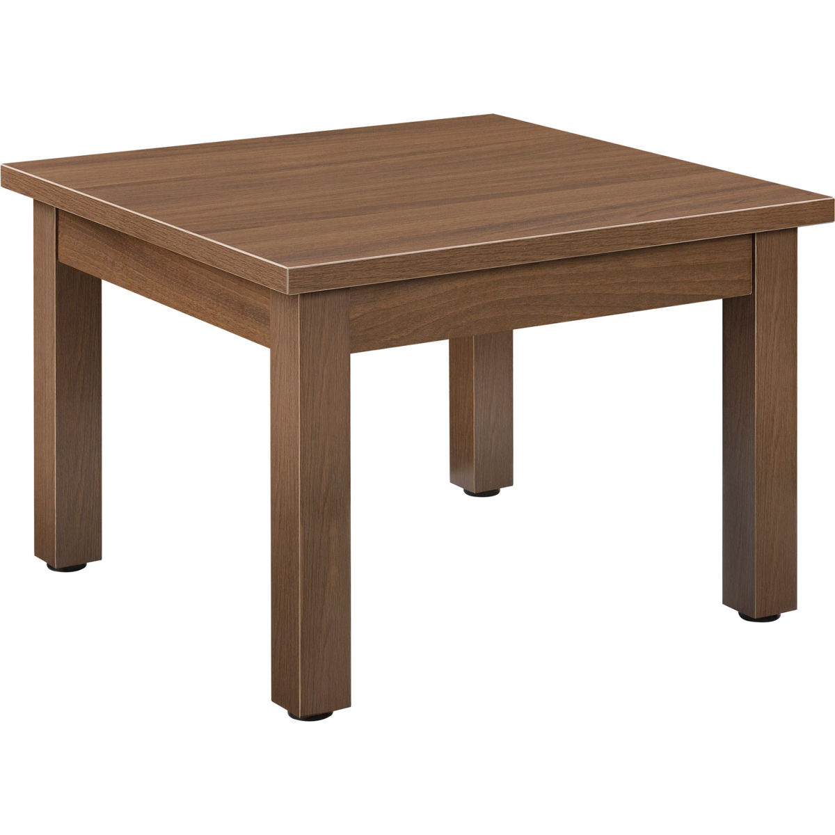 24 x 24 in. Interion Wood End Table - Walnut