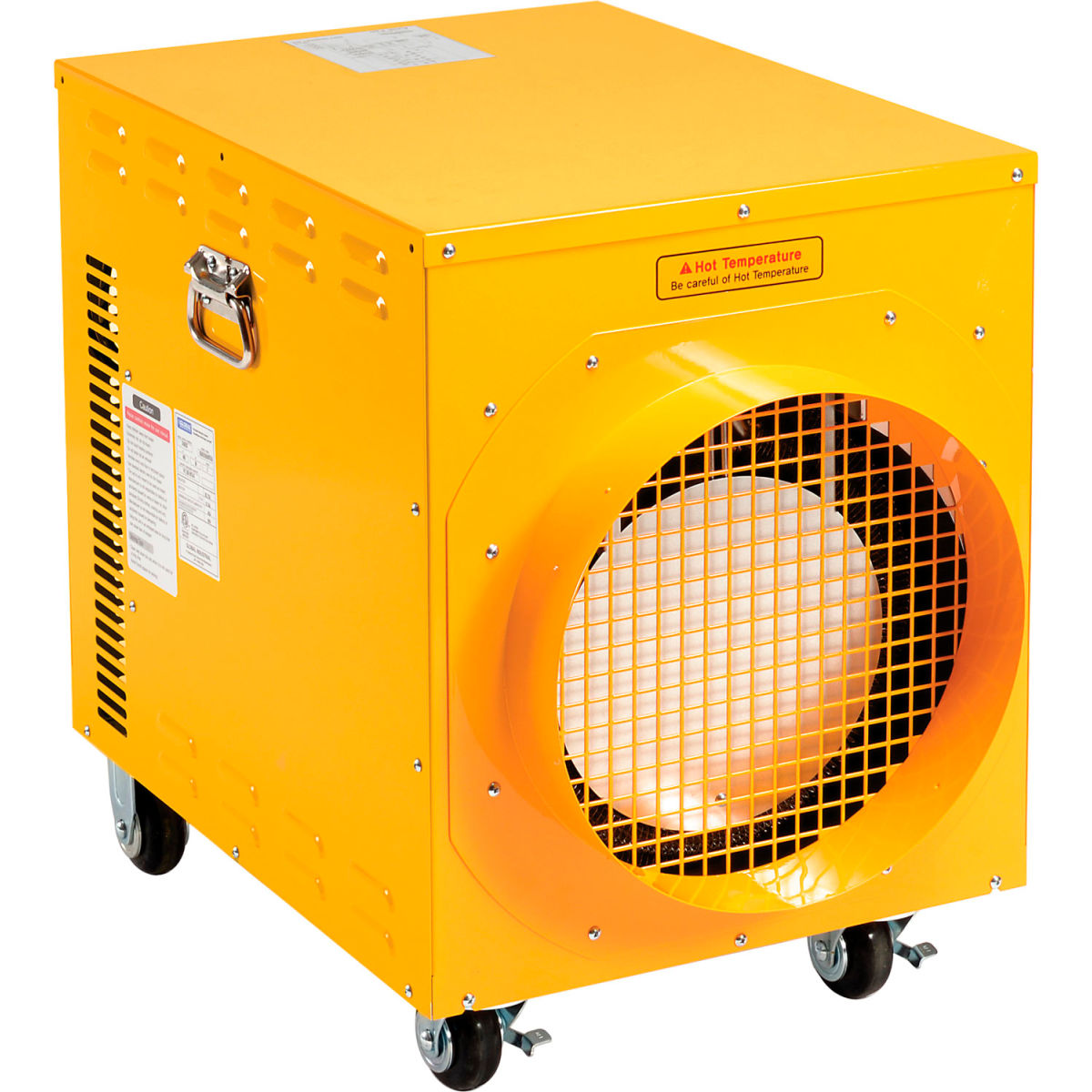 Portable Electric Heater W/ Adjustable Thermostat, 480V, 3 Phase, 30000W