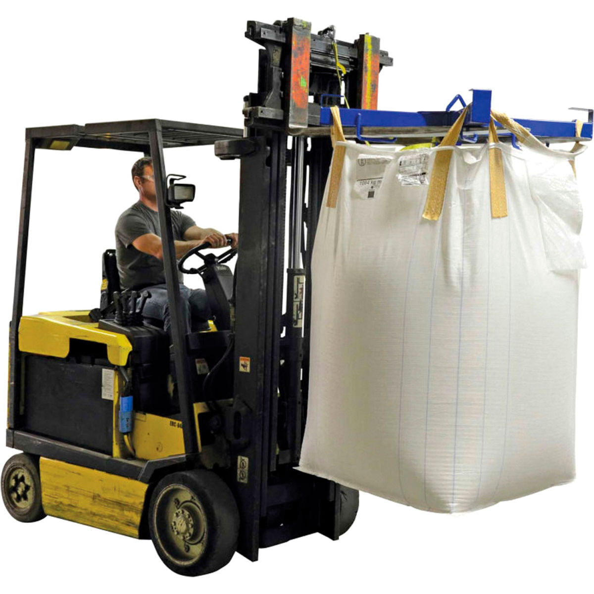 4000 lbs Global Industrial Forklift & Hoist Bulk Bag Lifter