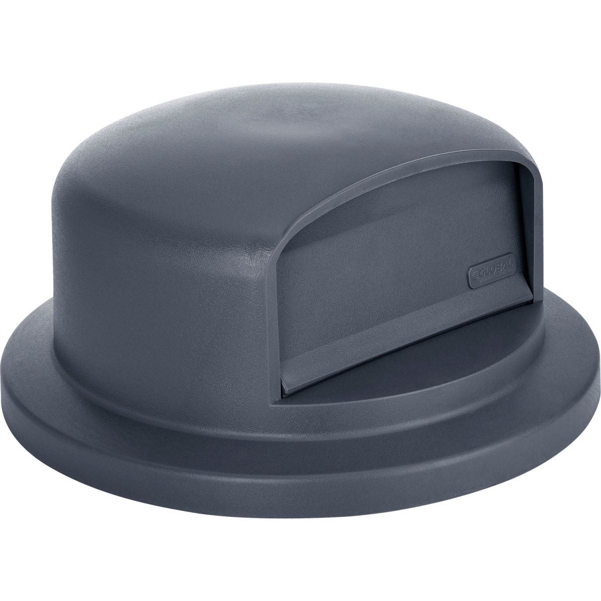 44 gal Plastic Trash Can Dome Lid - Gray