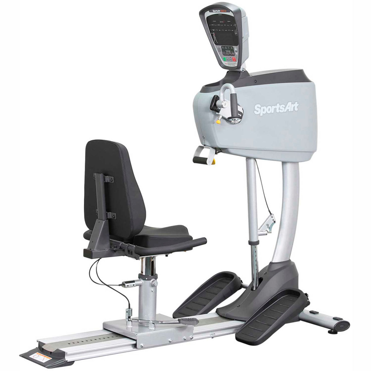 Picture of Fabrication Enterprises B2176877 SportsArt Fitness UB521M Upper Body Ergometer with Adjustable Seat - 69 x 28 x 70 in.