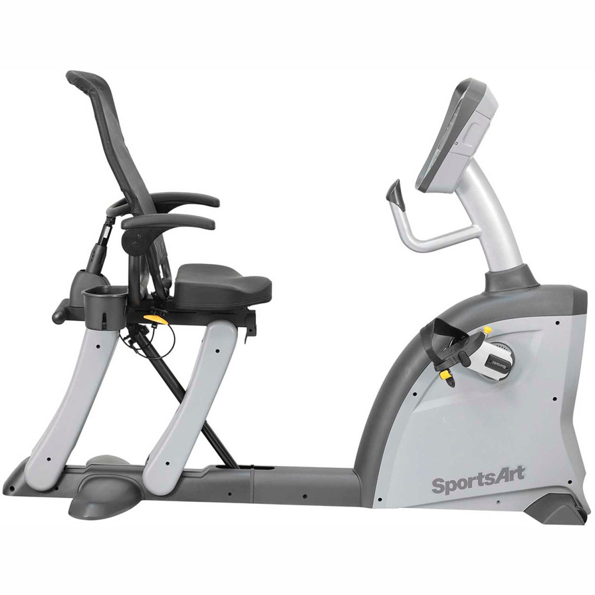 Picture of Fabrication Enterprises B2176884 SportsArt Fitness C521M Cycle - 67 x 26 x 50 in.