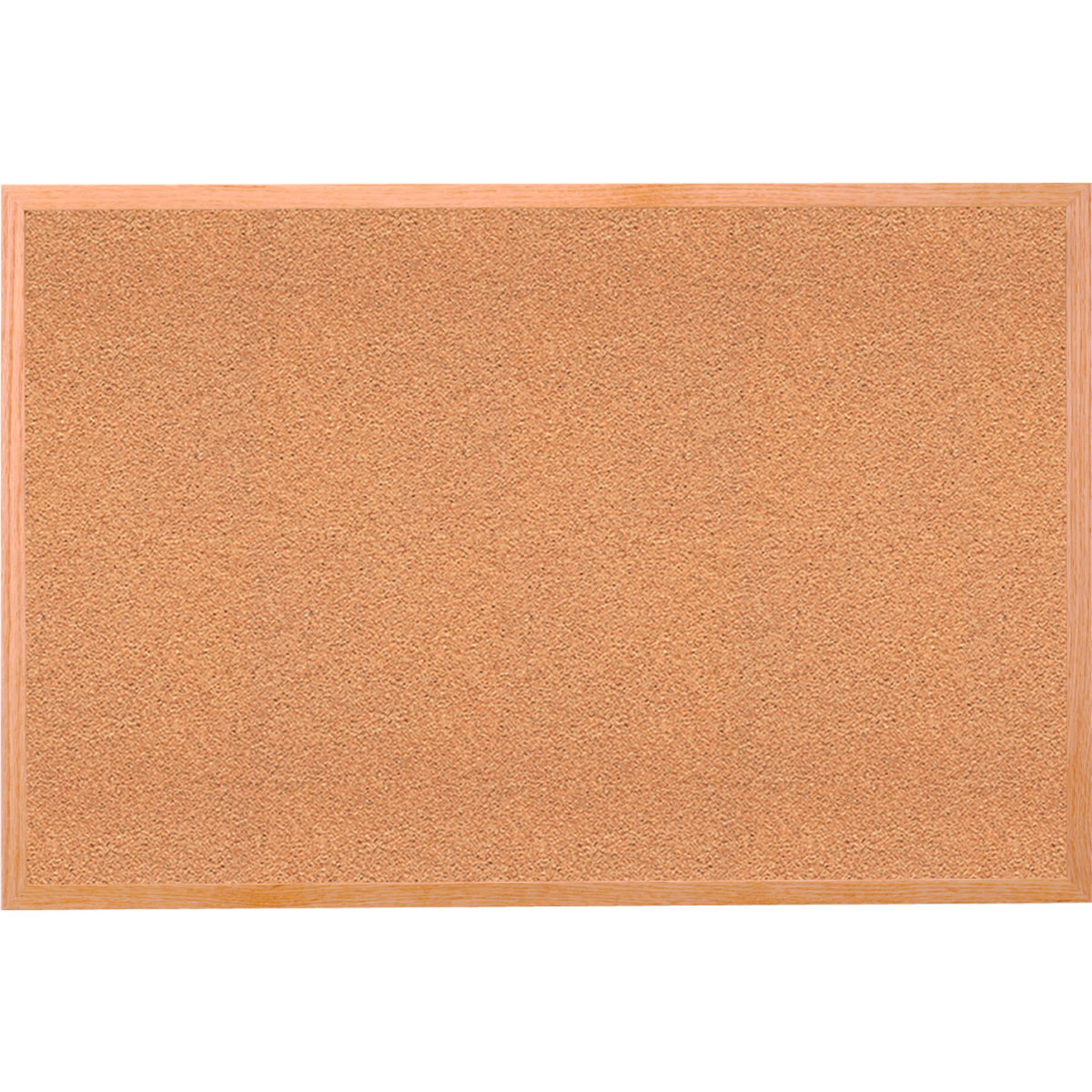 4 x 6 ft. Natural Cork Oak Wood Frame Bulletin Board