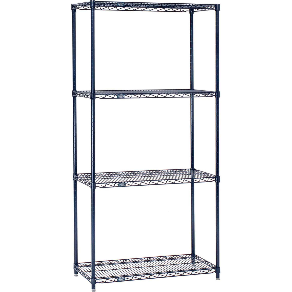 Picture of Global Industrial 14425N 54 x 42 x 14 in. Nexelon Blue Epoxy Starter Wire Shelving