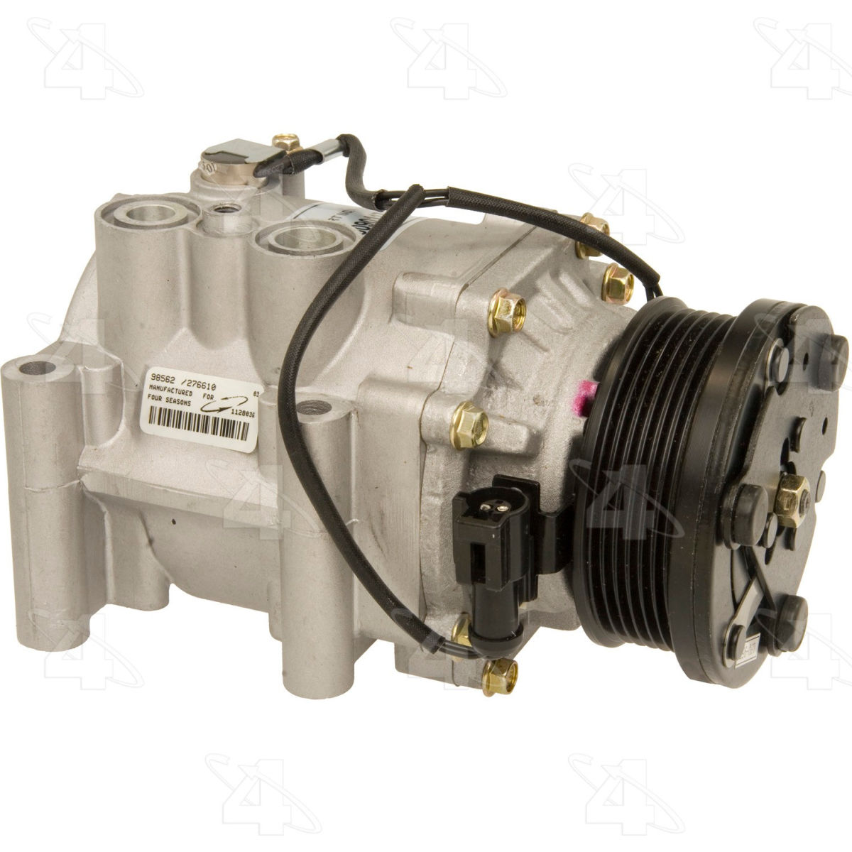 Four Seasons B2461374 98562 New Ford Scroll Compressor with Clutch for 2005-2008 Ford Escape