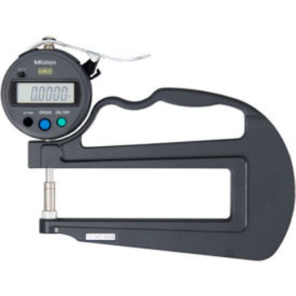 547-520S 0-0.47 in. & 0-12 mm Digimatic Deep Throat Digital Thickness Gage