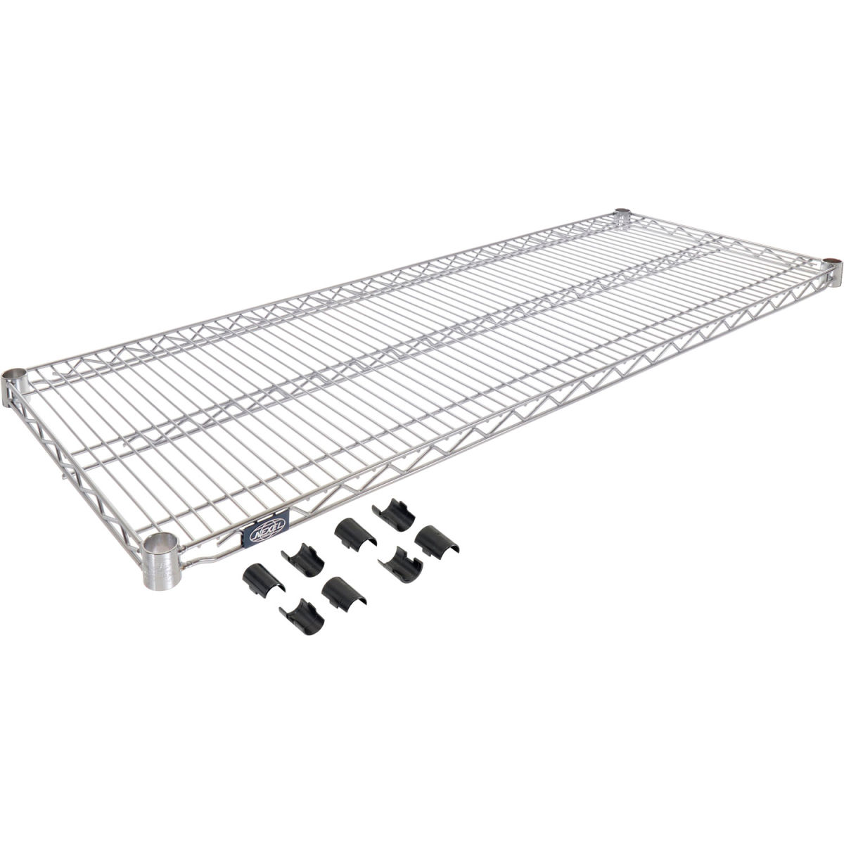Standard Wire Shelf, Stainless Steel - 14 x 72 in.