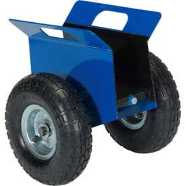 750 lbs Plate & Slab Cradle Dolly with 10 in. Pneumatic Wheels