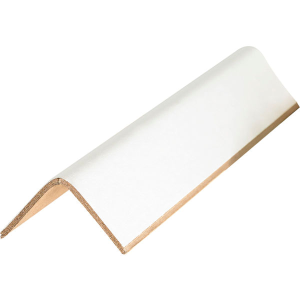 BP2396 0.120 in. Thick White Edge Protectors - 3 x 3 x 48 in. - Pack of 60