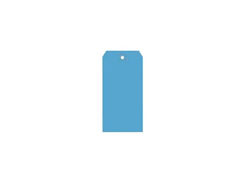 B43502 5.75 x 2.875 in. No. 8 Shipping Tag, Dark Blue - Pack of 1000