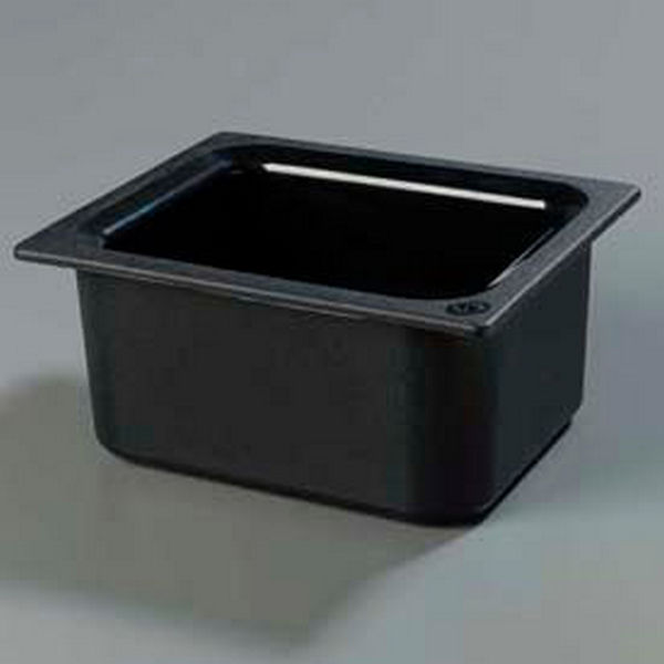 6 in. 192 oz CM110103 Coldmaster Half-Size Food Pan, Black