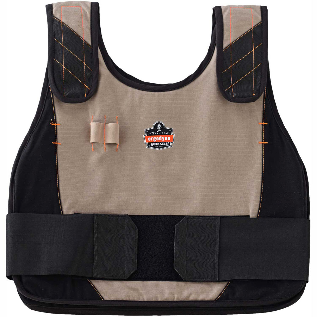 Chill-Its 6225 Phase Cooling Vest Only, Khaki - Small & Medium