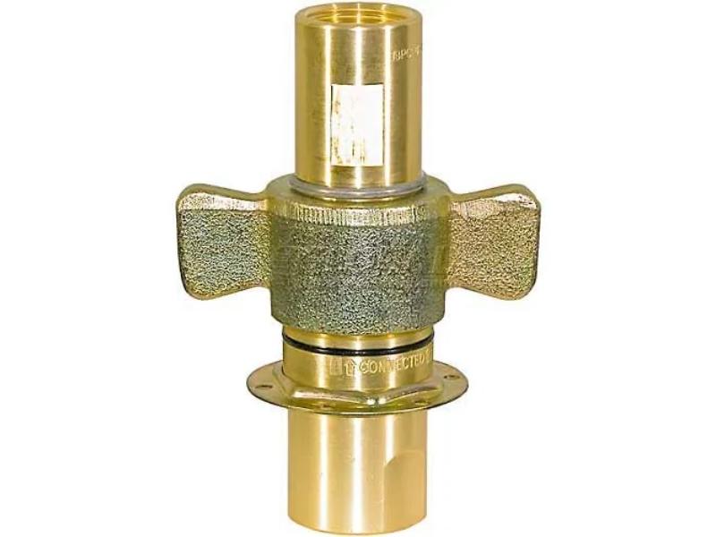 B919515 0.75 in. NPT Coupler - 18 Flow GPM Wing Type Quick Detach Hydraulic Coupler