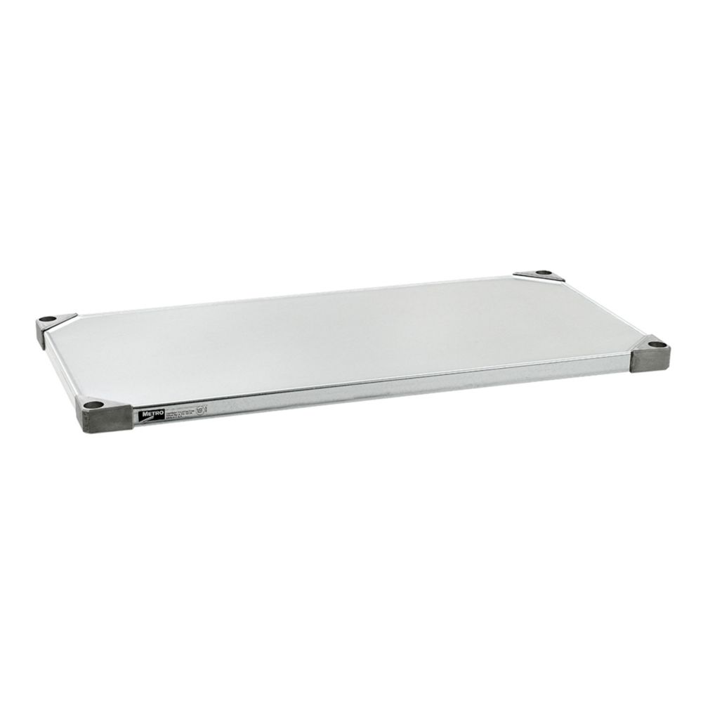 Corrosion-Resistant Shelving Components - Galvanized - 60 x 24 in.