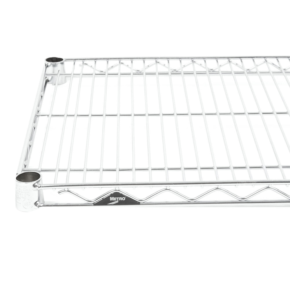 72 x 24 in. Stainless Steel Wire Shelf