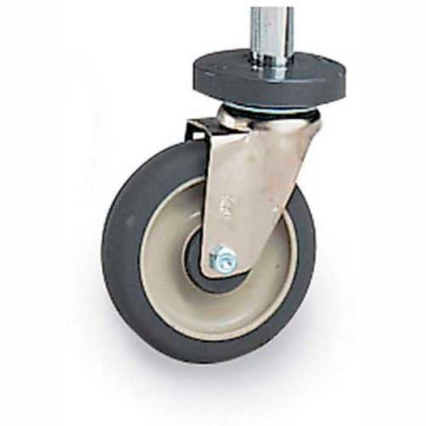 5 in. Polyurethane Caster, Gray