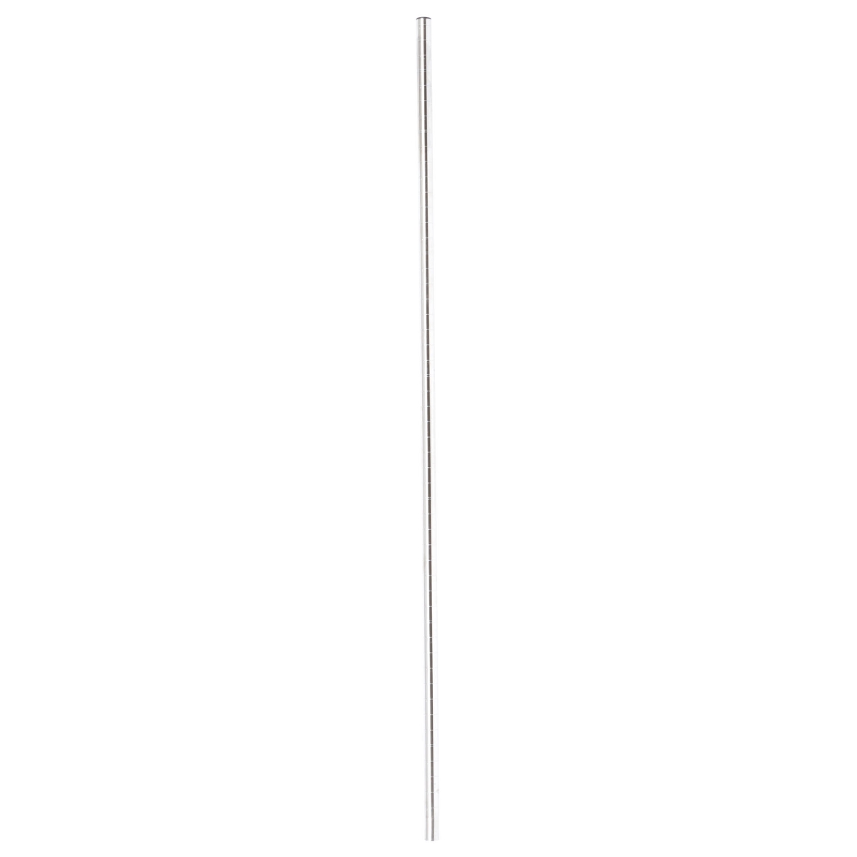 Metro 63UPS 61 13/16 Super Erecta Shelving Post w/ 2 Number Increments, Stainless Steel