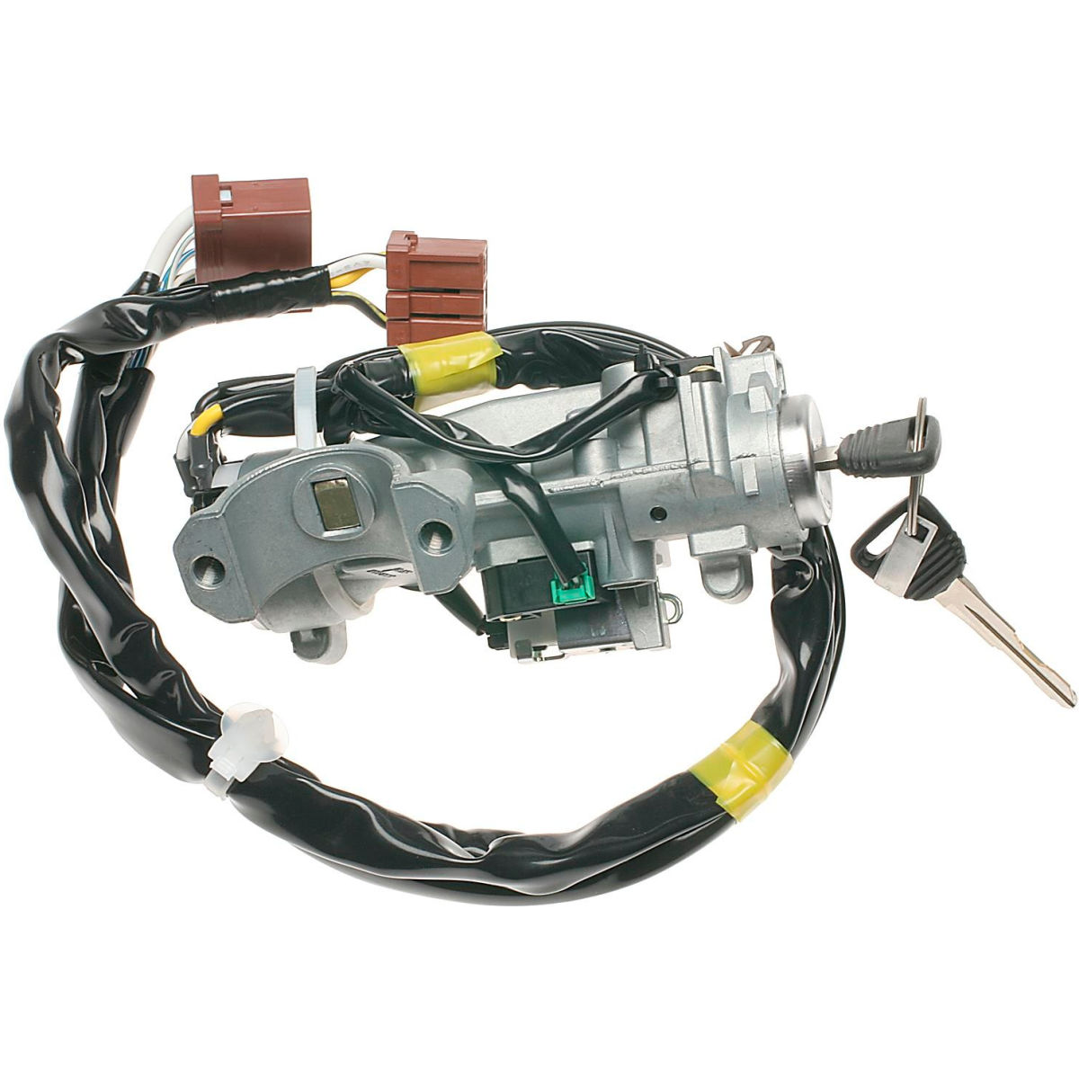 B2508113 Intermotor US-286 Black & Gray Ignition Switch with Lock Cylinder for 1999-2006 Hyundai Accent