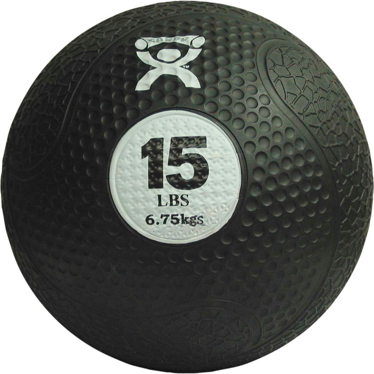 Picture of Fabrication Enterprises B2192800 10 in. dia. 15 lbs CanDo Firm Medicine Ball&#44; Black