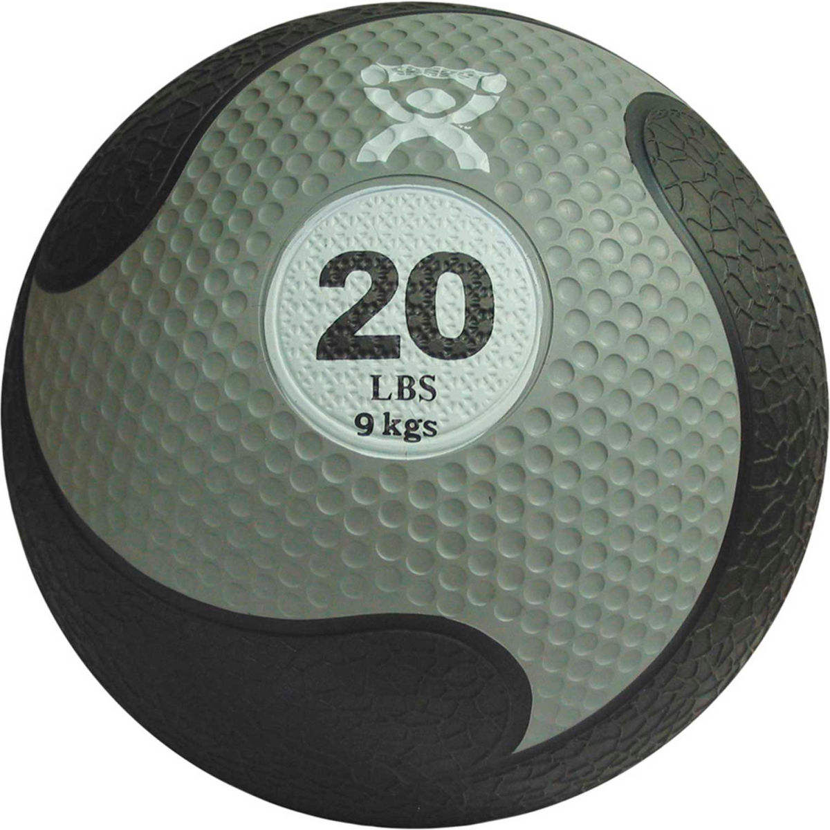 Picture of Fabrication Enterprises B2192898 11 in. dia. 20 lbs CanDo Firm Medicine Ball&#44; Silver