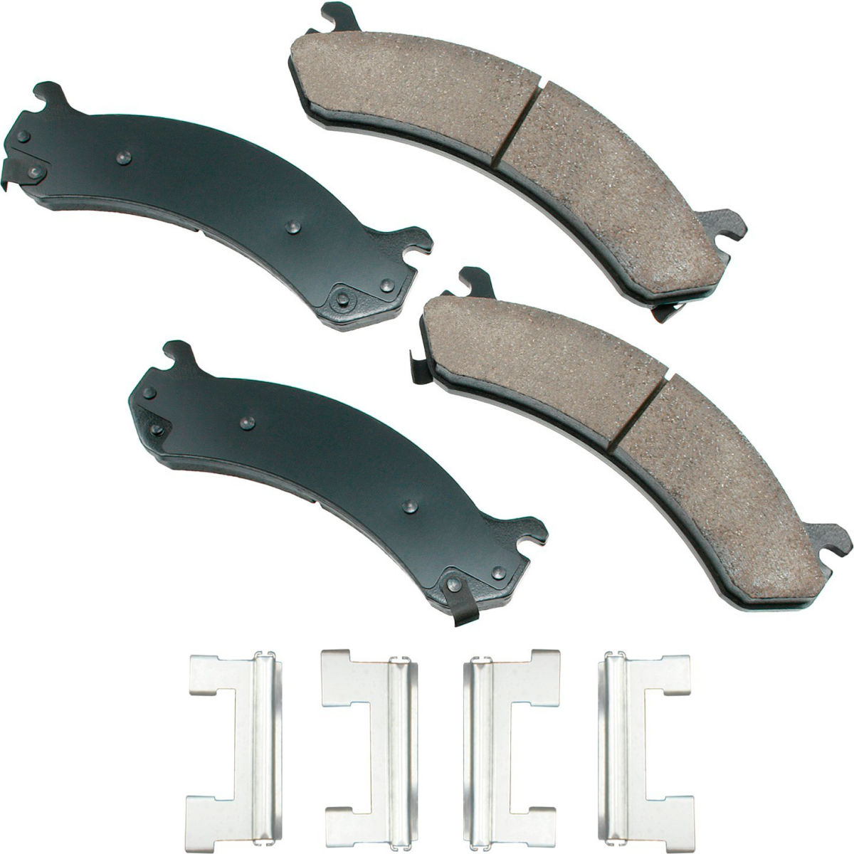 B2380602 AKACT784 ProAct Ultra Premium Ceramic Disc Brake Pad Kit for 2005-2000 Cadillac Deville