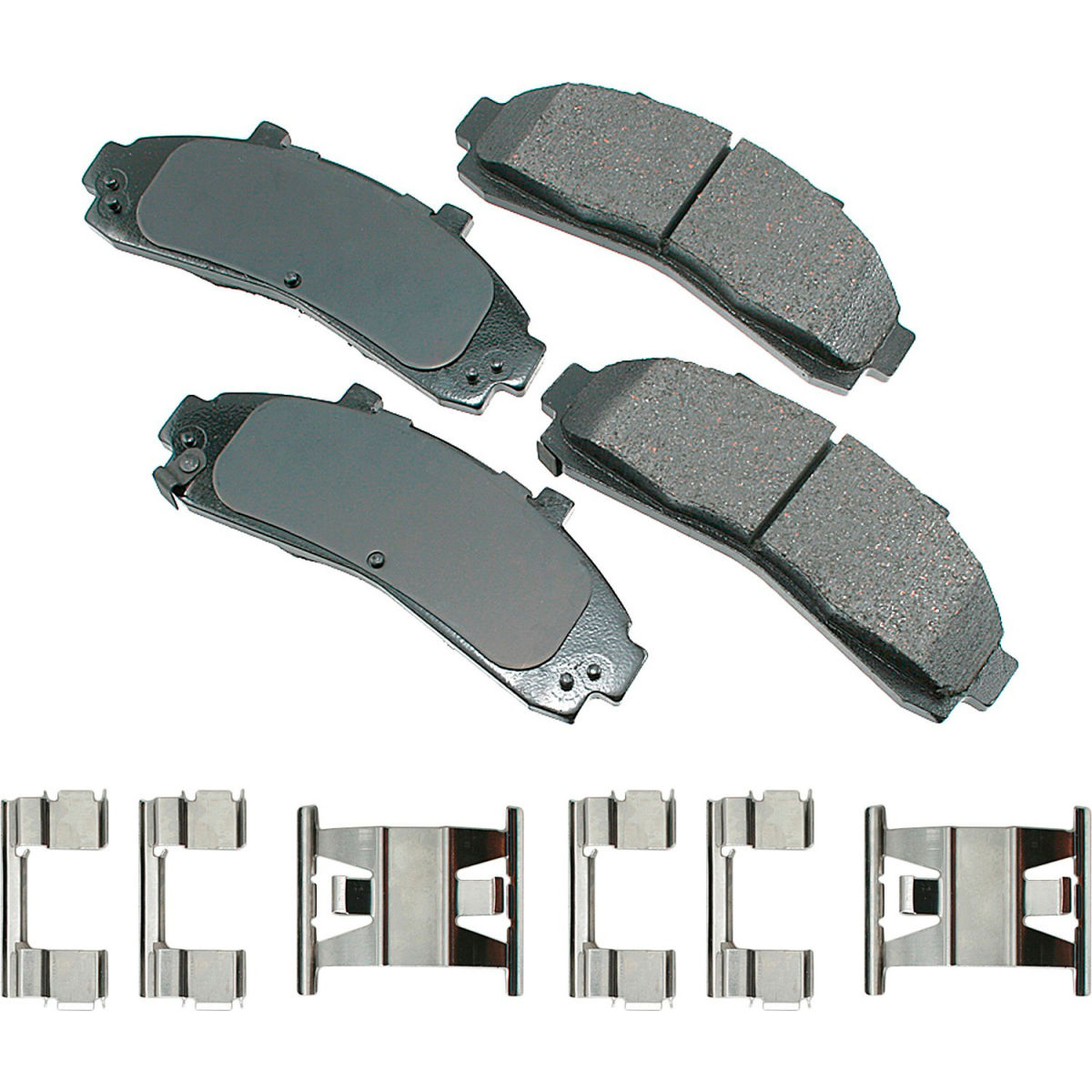 B2381203 AKACT652 ProAct Ultra Premium Ceramic Disc Brake Pad Kit for 2001-1995 Ford Explorer