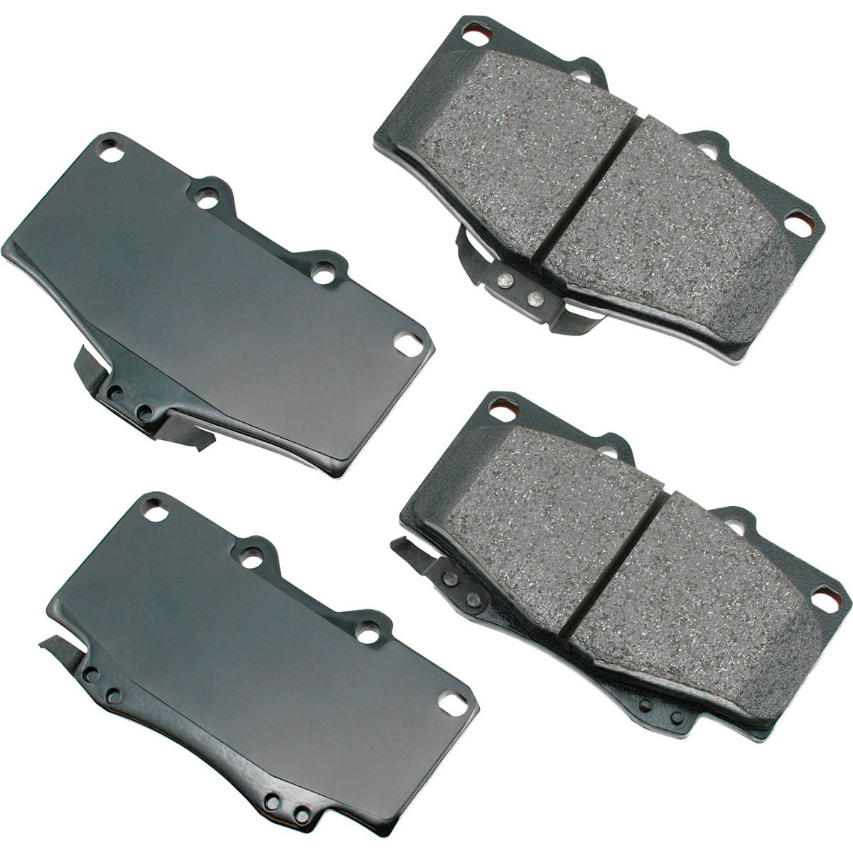 B2380549 AKACT436 ProAct Ultra Premium Ceramic Disc Brake Pad Kit for 1991-1990 Toyota 4Runner