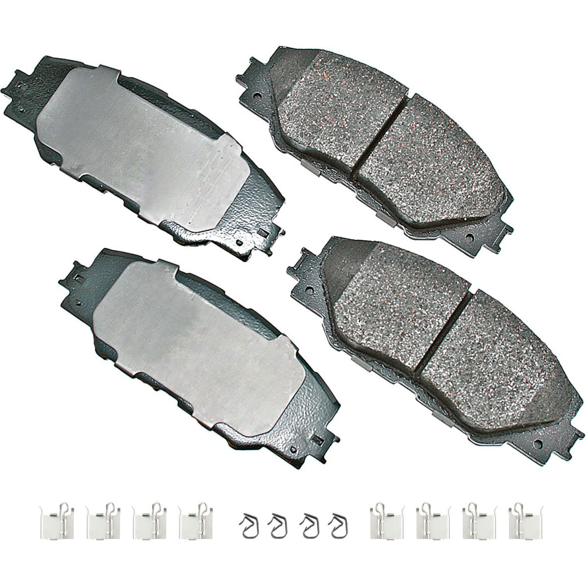 B2381232 AKACT1211A ProAct Ultra Premium Ceramic Disc Brake Pad Kit for 2010-2009 Pontiac Vibe