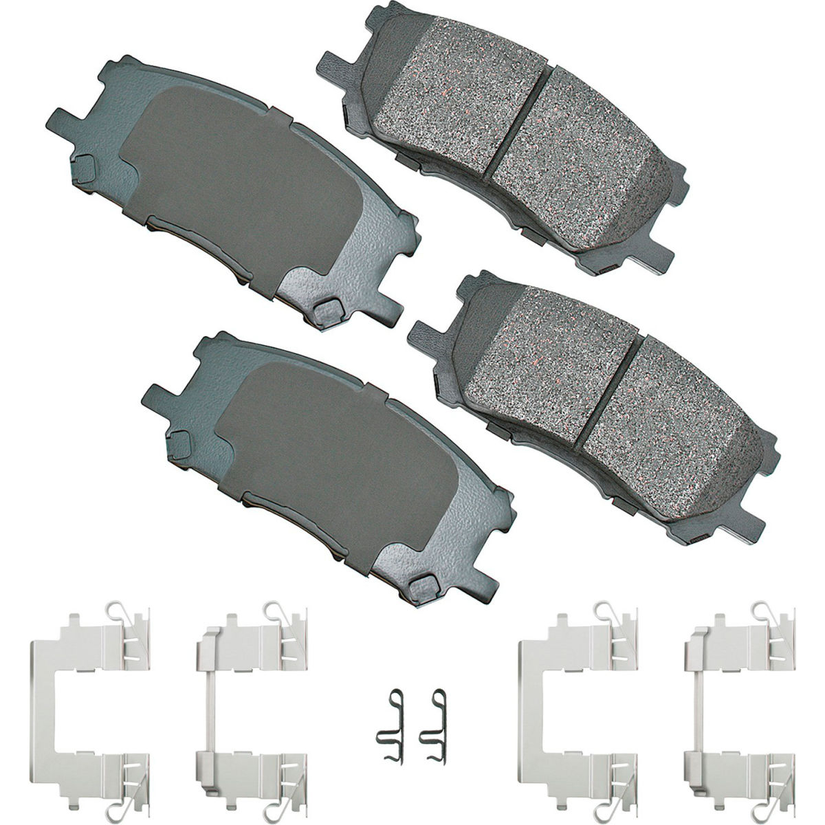 B2380726 AKACT1005A ProAct Ultra Premium Ceramic Disc Brake Pad Kit for 2006-2004 Lexus RX330