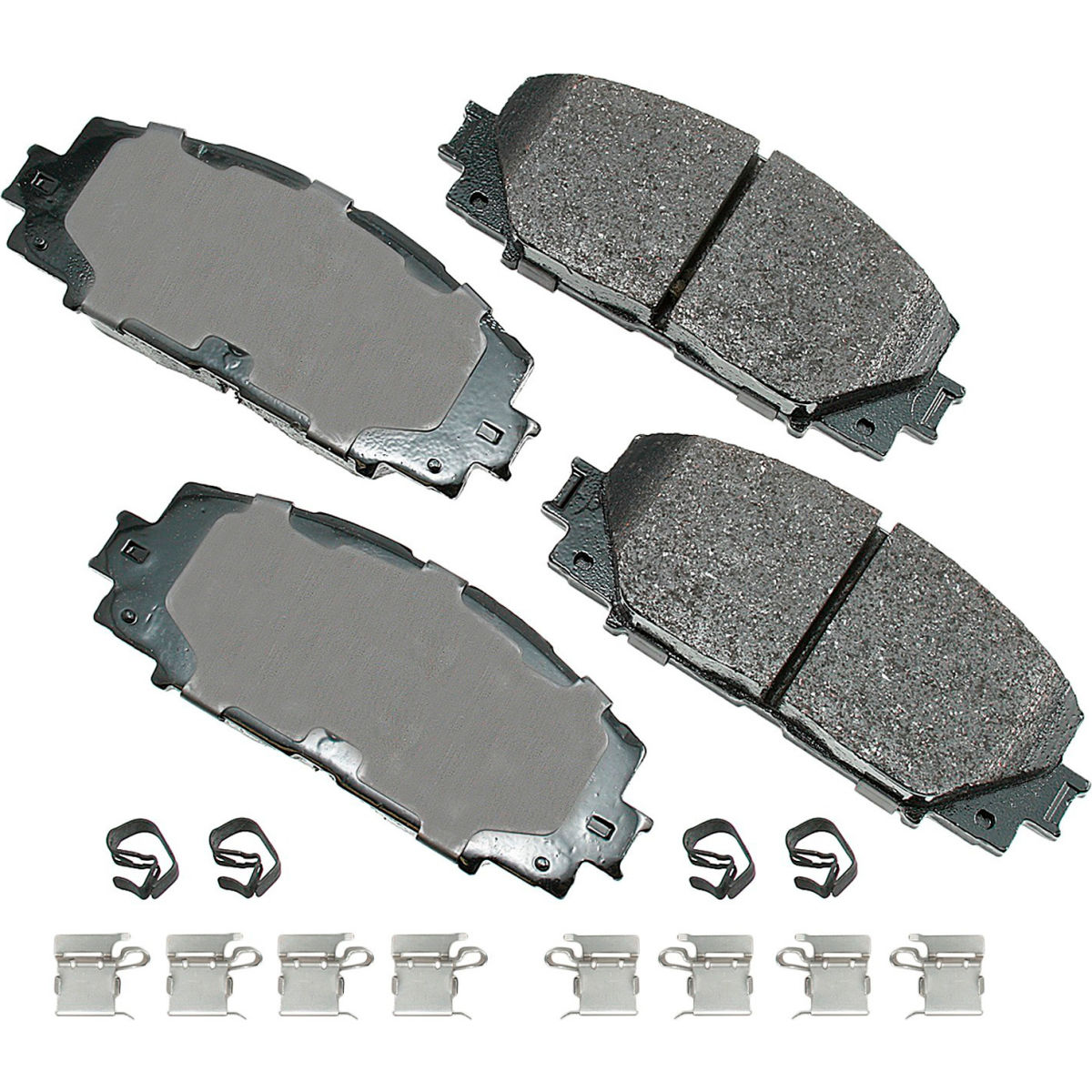 B2380428 AKACT1184A ProAct Ultra Premium Ceramic Disc Brake Pad Kit for 2016-2011 Lexus CT200H