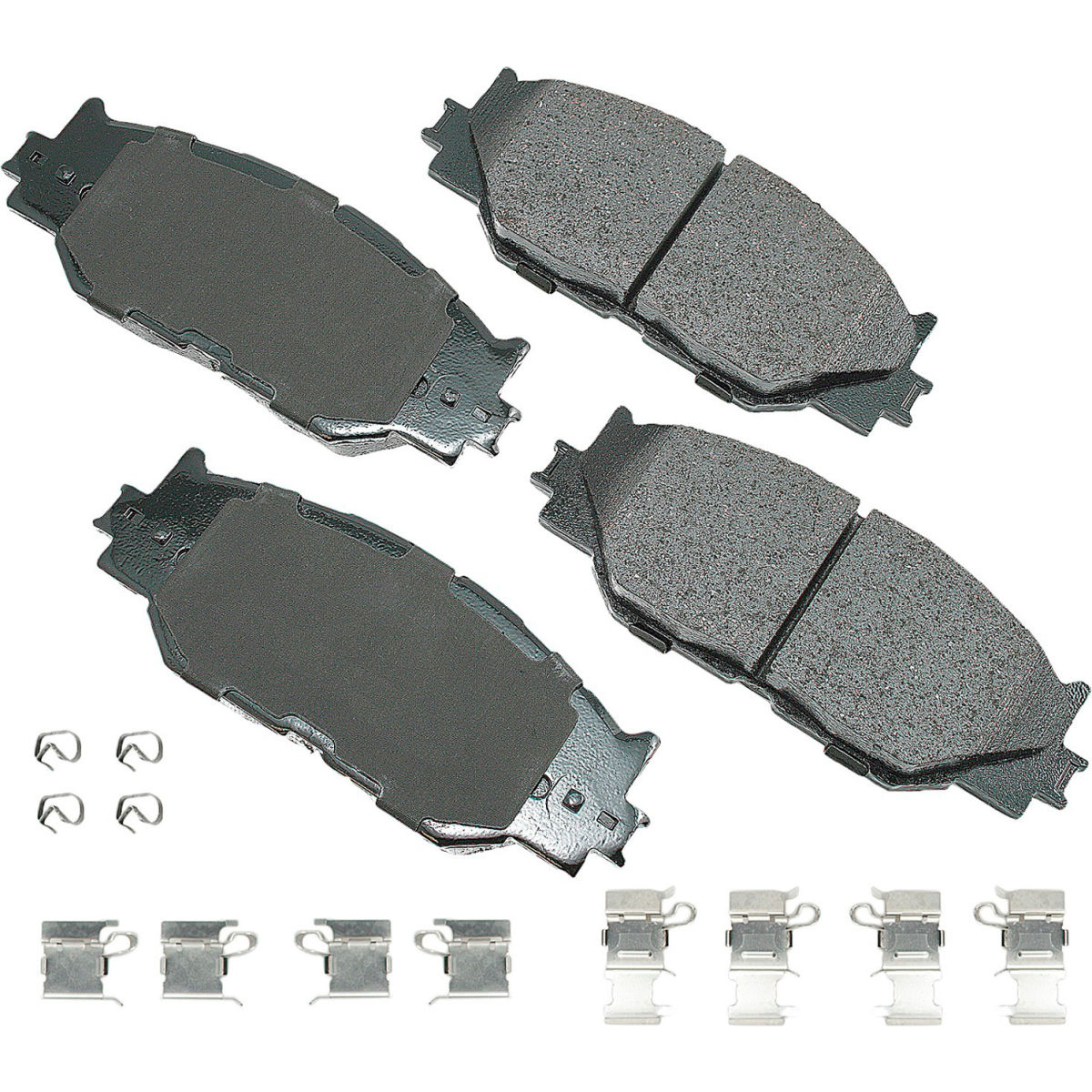 B2380936 AKACT1178A ProAct Ultra Premium Ceramic Disc Brake Pad Kit for 2008-2006 Lexus IS250