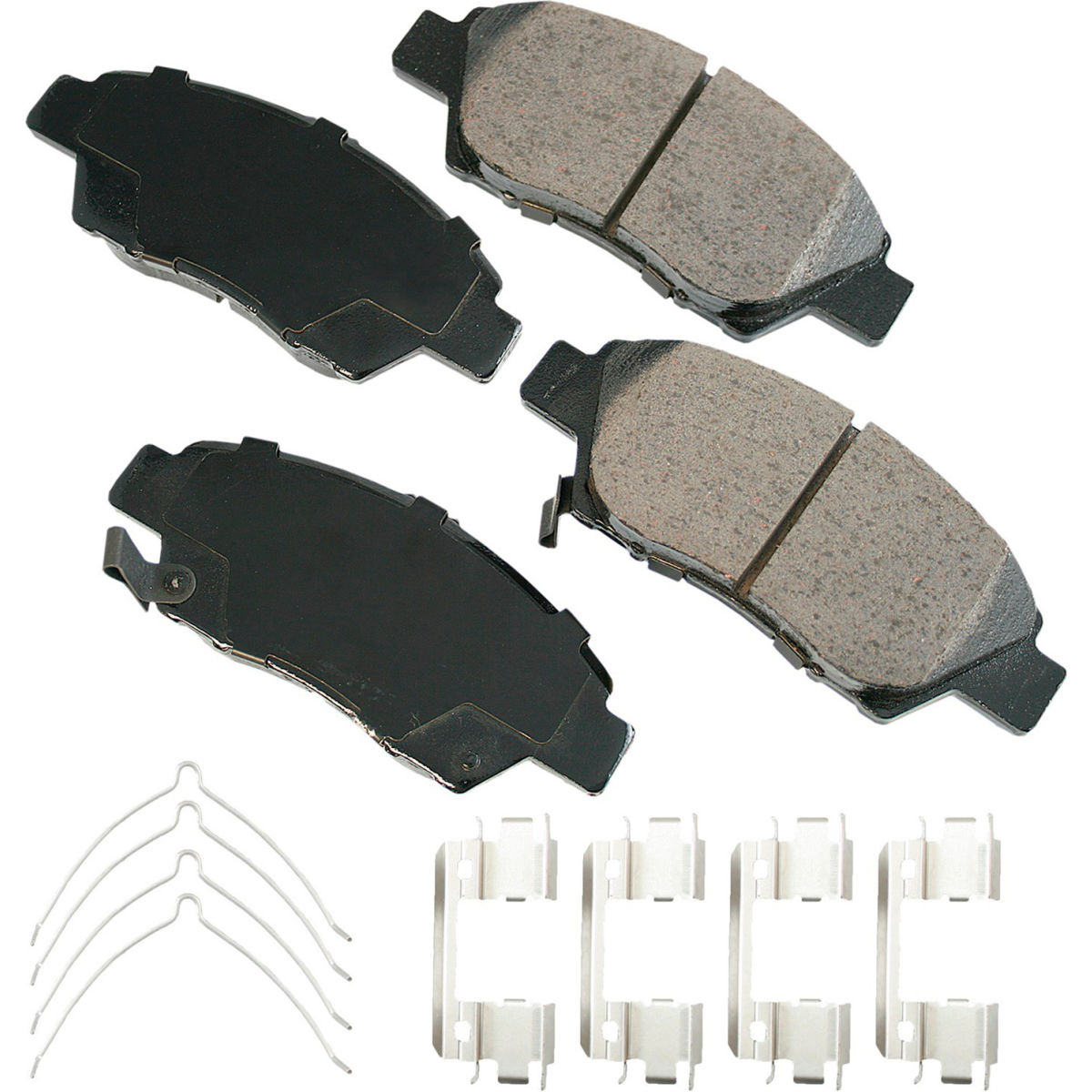 B2381139 AKACT1394A ProAct Ultra Premium Ceramic Disc Brake Pad Kit for 2015-2011 Honda CRZ