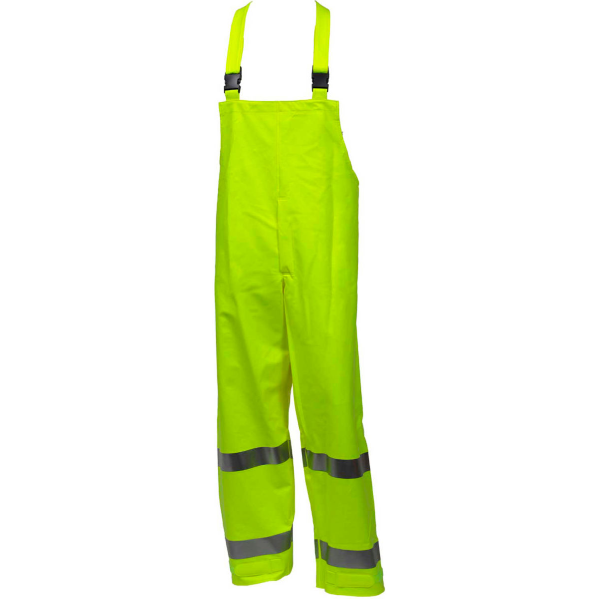Tingley Rubber B1857024 Eclipse Snap Fly Front Class E FR Overall, Fluorescent Yellow & Green - 5XL