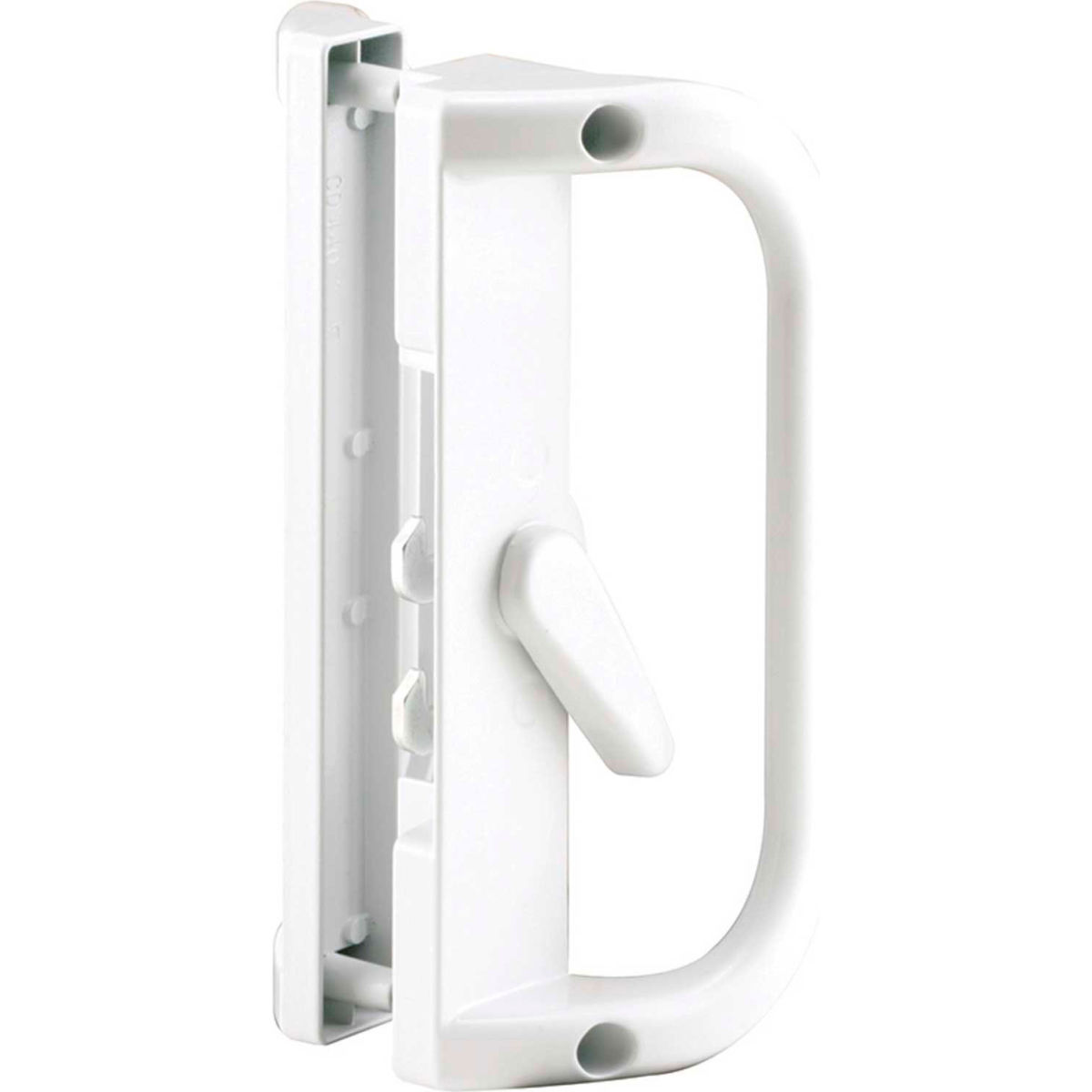 C 1221 Sliding Door Handle, White