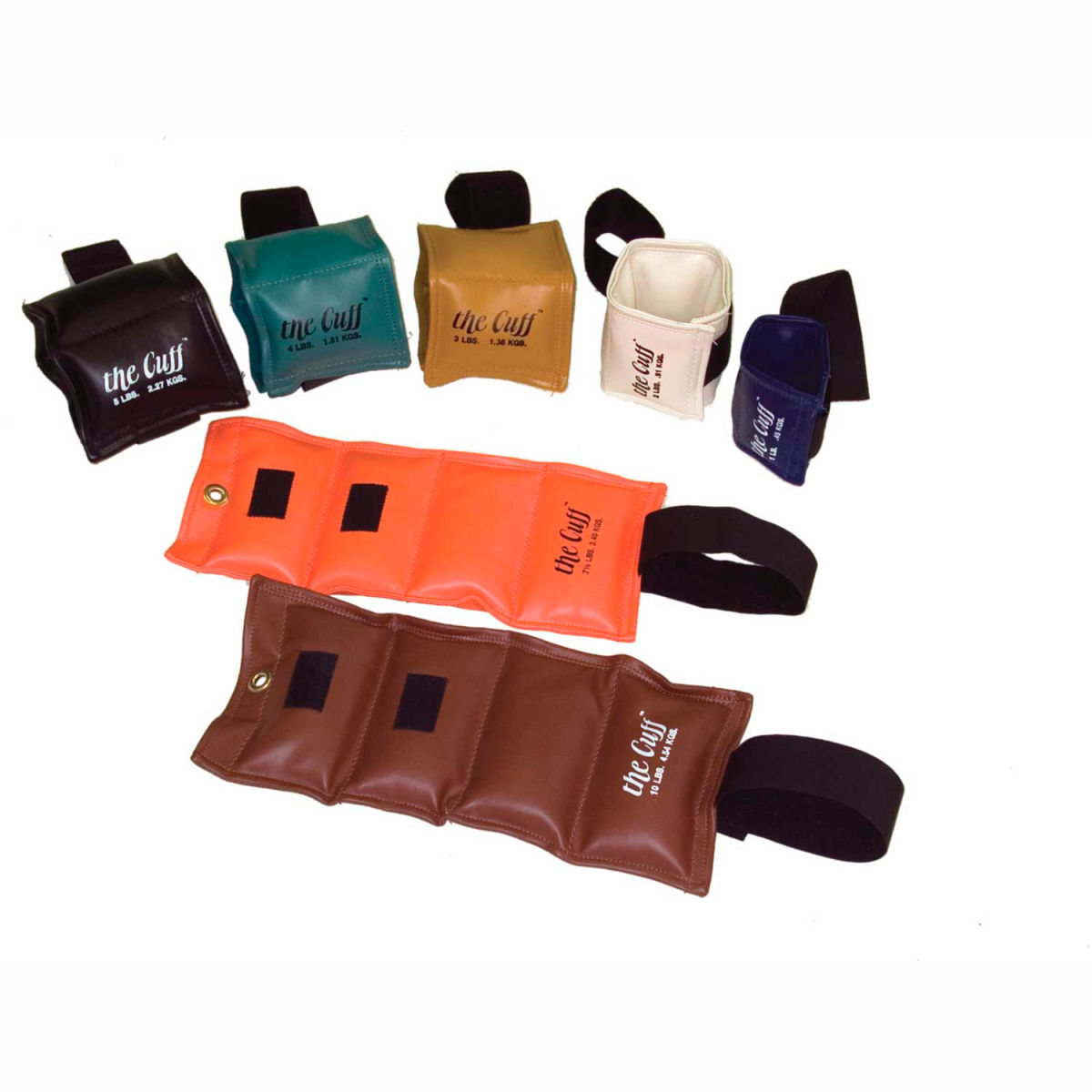 Picture of Fabrication Enterprises B2192706 Cuff Deluxe Wrist & Ankle Weight - 7 Piece