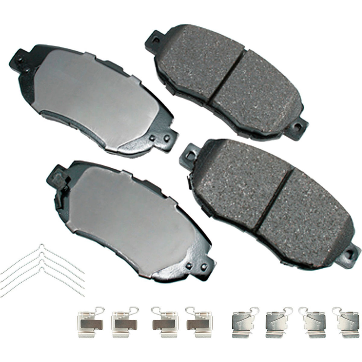 B2380593 AKACT619A ProAct Ultra Premium Ceramic Disc Brake Pad Kit for 2005-1993 Lexus GS300