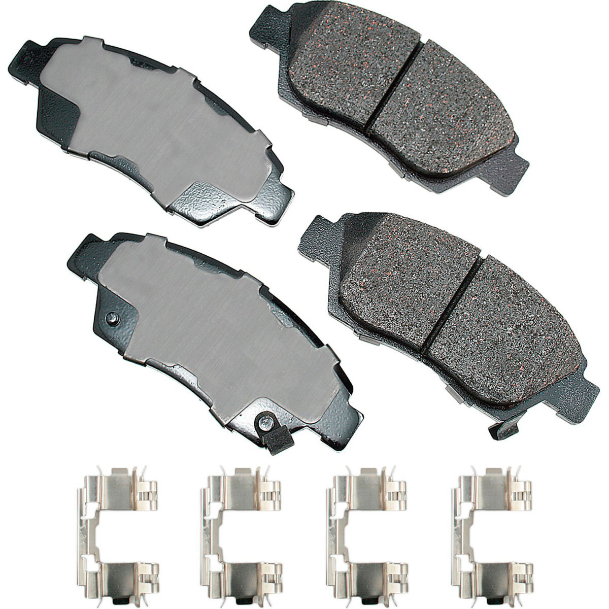 B2380694 AKACT621A ProAct Ultra Premium Ceramic Disc Brake Pad Kit for 2006-2002 Acura RSX