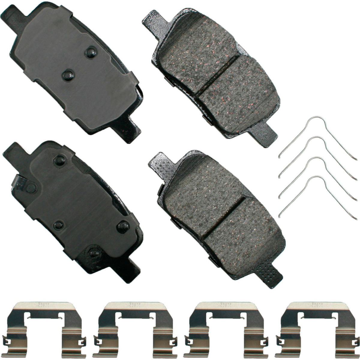 B2380651 AKACT1914 ProAct Ultra Premium Ceramic Disc Brake Pad Kit for 2019-2018 Buick Enclave