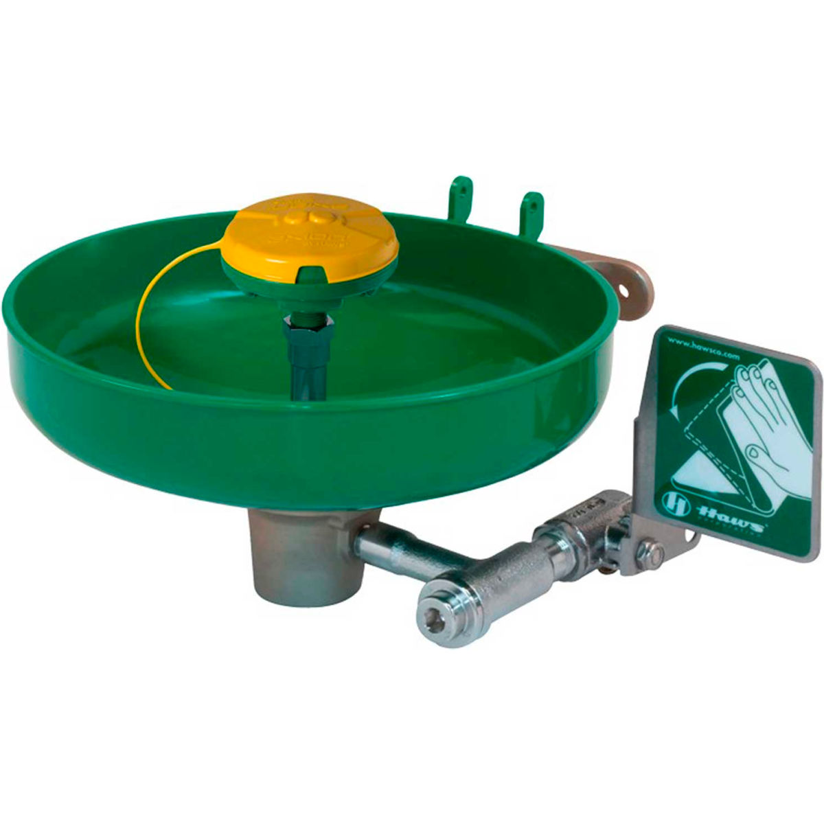 7260B-7270B Wall Mounted Plastic Bowl Axion MSR Eye & Face Wash Head